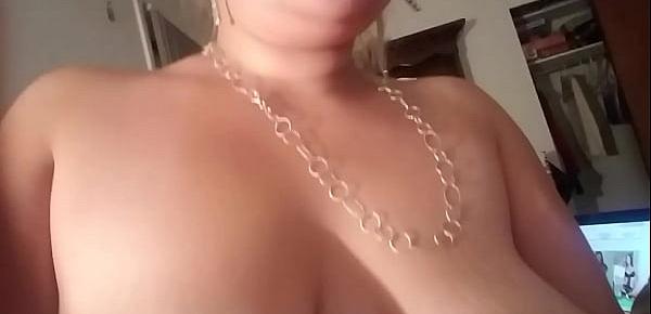  Nipple clamps on my tits